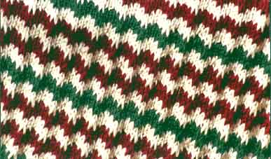 Flame Stitch Afghan