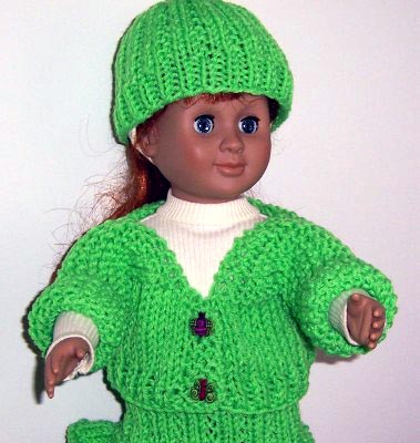 American Girl Sweater Knitting Pattern