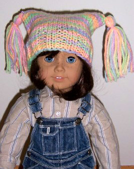 American Girl Doll Hat Knitting Pattern