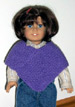 American Girl Poncho Knitting Pattern