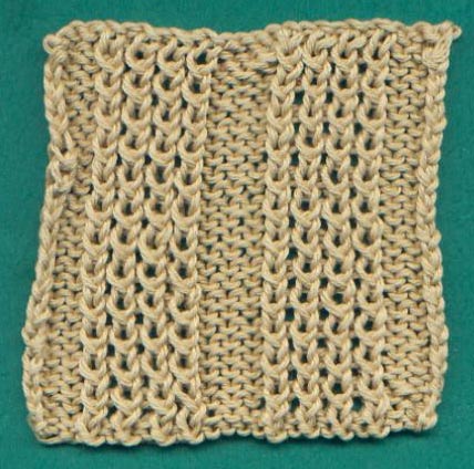 Hunter's Stitch Knitting Stitch Pattern