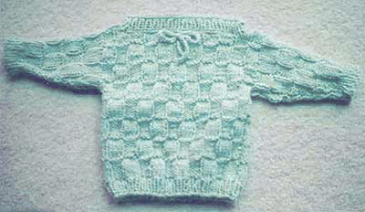 Baby Pullover Sweater Knitting Pattern