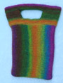 Felted Two Way Stripes Bag Knitting Pattern