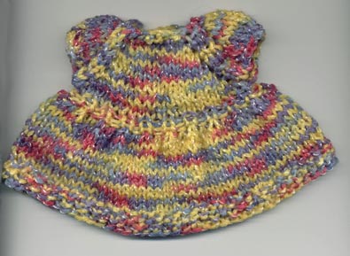 Beanie Baby Dress Knitting Pattern