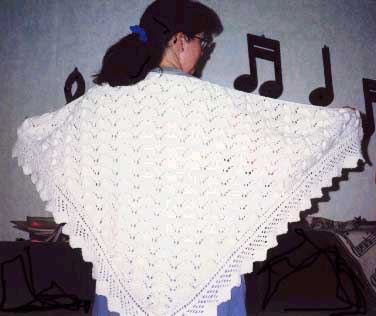 Bell Pattern Shawl