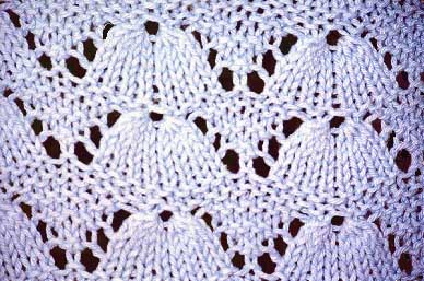 Bell Pattern Shawl