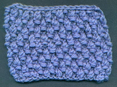 Blanket Moss Stitch