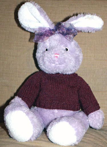 Knitting Pattern For Sweater For Stuffed Animals