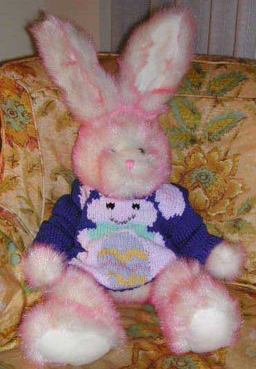 Easter Bunny And Egg Knitting Chart