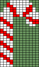 Candy Cane Knitting Chart