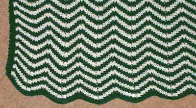 Ripple Afghan Knitting Pattern