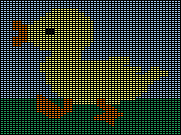 Easter Chick Knitting Chart