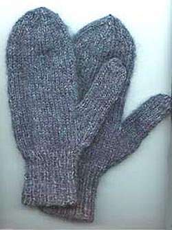 easy knit mittens