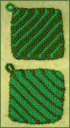 Knitting Pattern Potholders