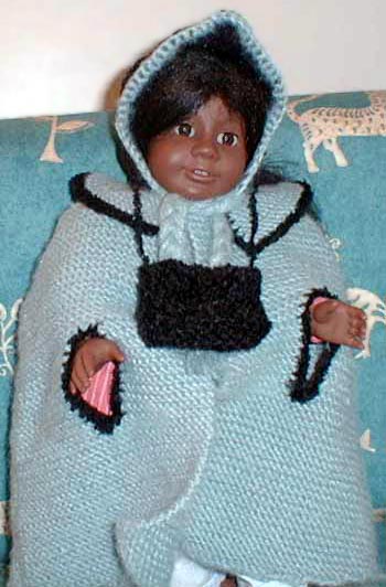 American Girl Doll Cape Knitting Pattern