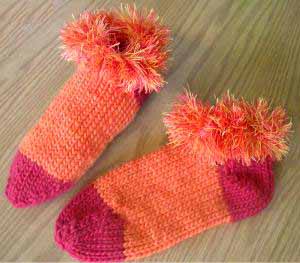 Knit Slippers