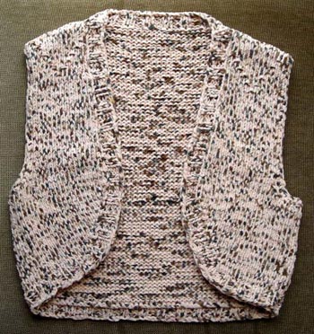 Fringed Vest For Women Knitting Pattern
