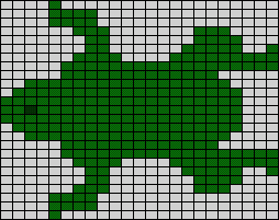 Frog Knitting Chart