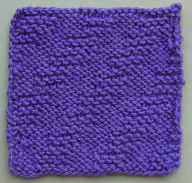 Garter Stitch Steps Knitting Stitch Pattern