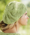 Lace Beret Knitting Pattern