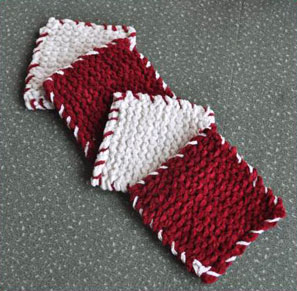 Hanukkah And Christmas Coasters Knitting And Crochet Patterns