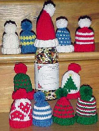 Miniature Hats Christmas Ornaments