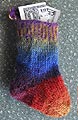 Sock Christmas Ornament Knitting Pattern