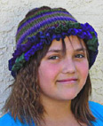 Ruffle Hat For Kids Knitting Pattern