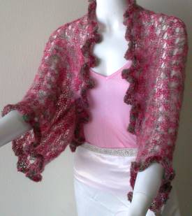 Lacy Shrug Knitting Pattern