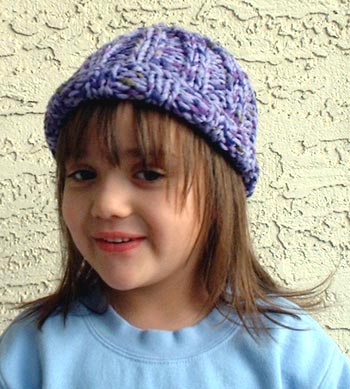 Ribbed Hat For Babies And Children Knitting Pattern