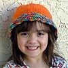 Ruffle Hat For Kids Knitting Pattern