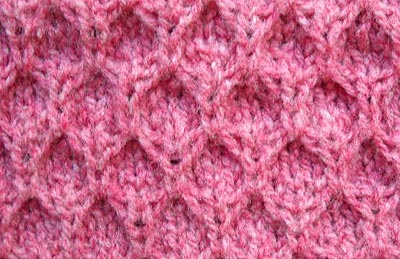 Mock Honeycomb Stitch Pattern