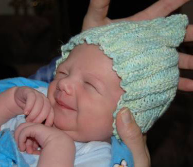Knitting Pattern Baby Hat