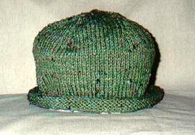 Roll Brim Hat Knitting Pattern