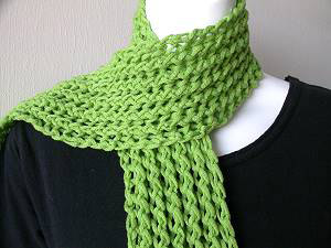 Knitting Patterns For Beginners: Easy Scarf
