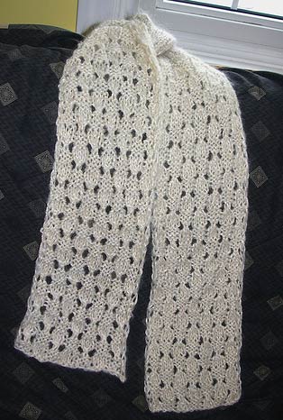 Lace Scarf Knitting Pattern