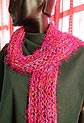 Easy Beginner Garter Stitch Scarf Knitting Pattern