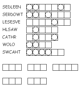 Knitting Word Scramble