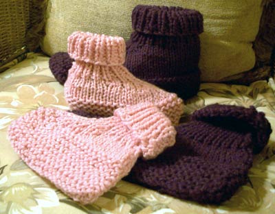 Knitting Pattern For Short Row Slippers