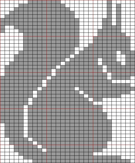 Squirrel Chart Knitting Pattern