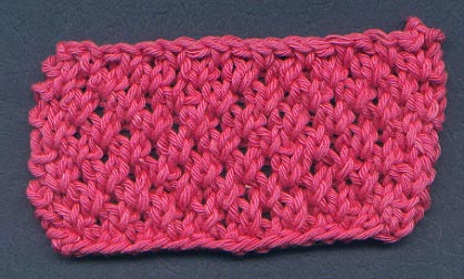 Rose Stitch Knitting Stitch Pattern