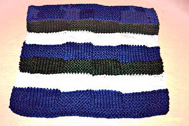 Waffle Weave Dishcloth Knitting Pattern