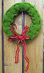 Cabled Christmas Wreath Knitting Pattern