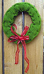 Cabled Christmas Wreath Knitting Pattern